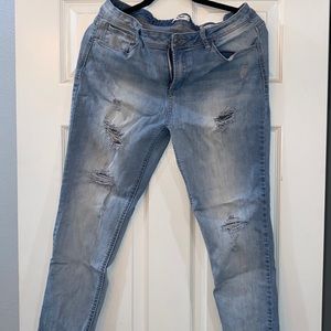 Kensie mid rise ankle jeggings